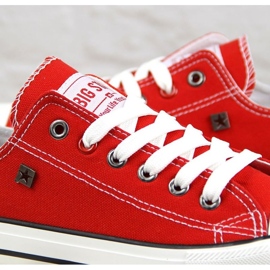 Zapatos, zapatillas Big Star W T274020 INT510 rojo 5