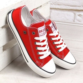 Zapatos, zapatillas Big Star W T274020 INT510 rojo 6