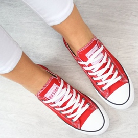 Zapatos, zapatillas Big Star W T274020 INT510 rojo 7