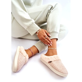 PA1 Pantuflas De Mujer Con Aislamiento Sin Cordones Con Piel Beige Leriss 5 PA1 Pantuflas De Mujer Con Aislamiento Sin Cordones Con Piel Beige Leriss 5
