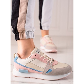 TRENDI Zapatos deportivos coloridos multicolor 3