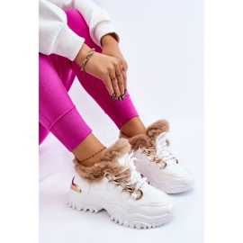 Zapatillas Deportivas Con Aislamiento Mujer Con Cordones Blanco Kerberos 7