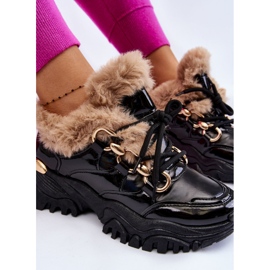 PM1 Zapatillas Deportivas Con Aislamiento Mujer Con Cordones Negro Kerberos beige 8