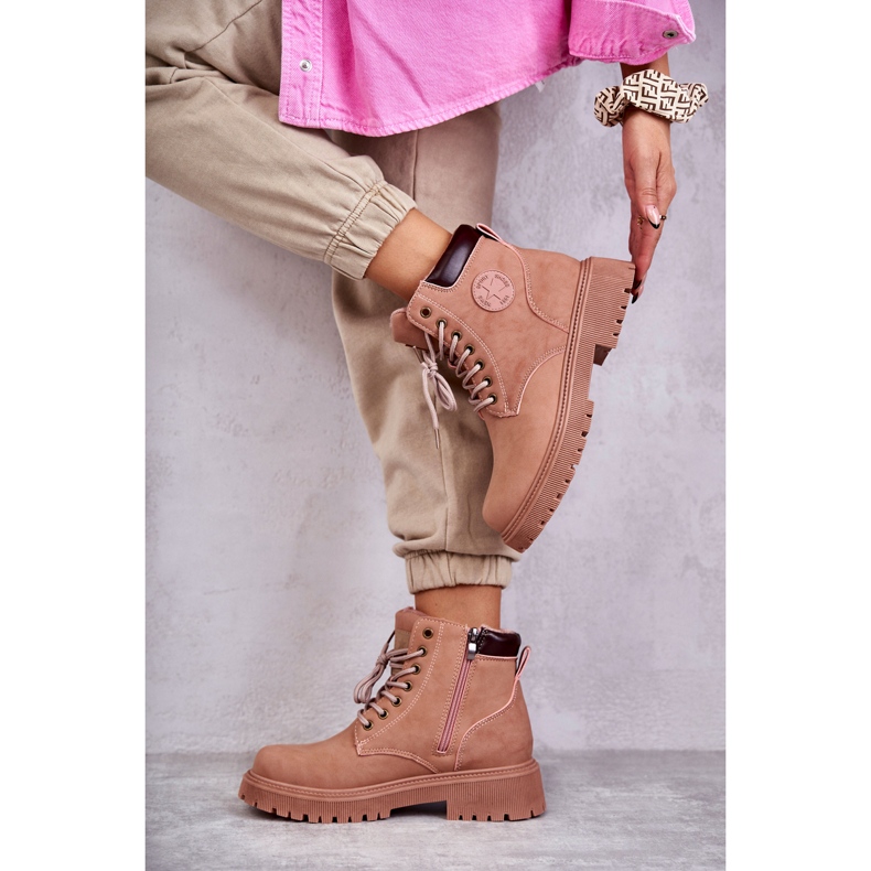 News Botas Calientas Piel Rosa Felizia Trappers 4