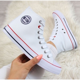 Zapatos, zapatillas Big Star W T274026 INT345 blanco 1