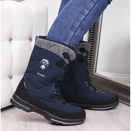 Botas de nieve impermeables American Club W AM516C azul 3