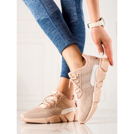 Zapatillas Mujer Caladas Big Star JJ274272 beige 3