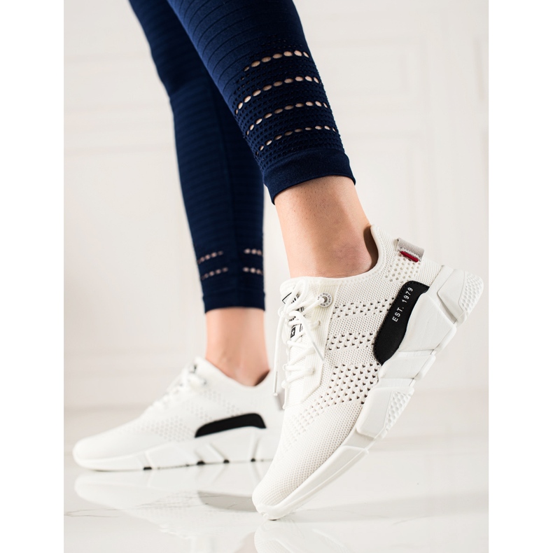 Zapatillas Mujer Caladas Big Star JJ274271 blanco 1