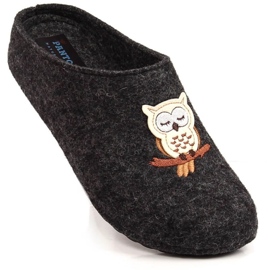 Pantuflas de fieltro Panto Fino W KK267023 INT1797B gris 1