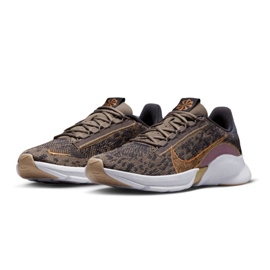 Nike SuperRep Go 3 Next Nature Flyknit Premium Mujer DQ4679-001 marrón 3
