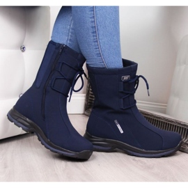 Botas de nieve impermeables Dk W DK15F azul 2 Botas de nieve impermeables Dk W DK15F azul 2