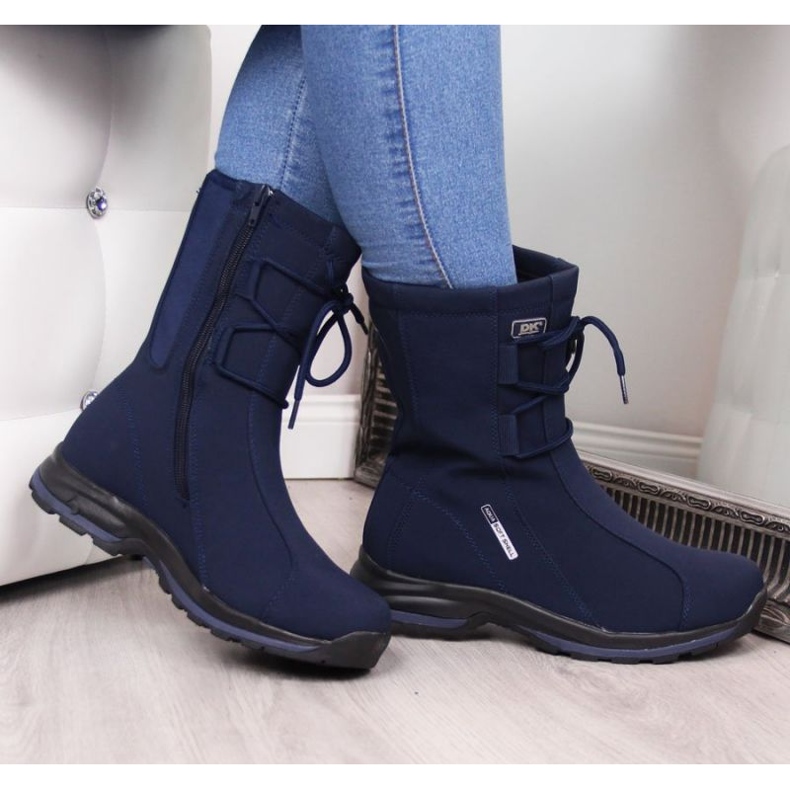 Botas de nieve impermeables Dk W DK15F azul 2