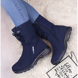Botas de nieve impermeables Dk W DK15F azul 6