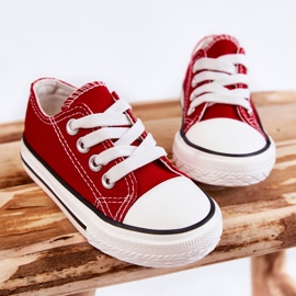 FR1 Zapatos deportivos Filemon Classic rojos para niños 9