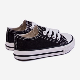 Zapatos deportivos clásicos negros Filemon para niños 2