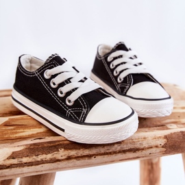 Zapatos deportivos clásicos negros Filemon para niños 5