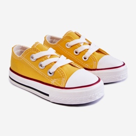 Zapatos deportivos clásicos Filemon amarillo para niños 1 Zapatos deportivos clásicos Filemon amarillo para niños 1