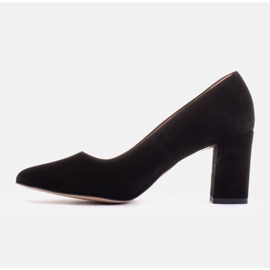 Marco Shoes Zapatos de gamuza negro 5