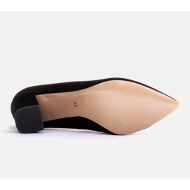 Marco Shoes Zapatos de gamuza negro 6