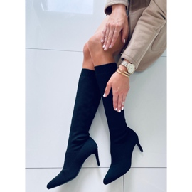 BM Botas calcetín Rebecca Negro 3