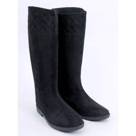 Botas lluvia mujer negras negro 3