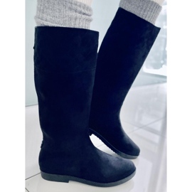 Botas lluvia mujer negras negro 5