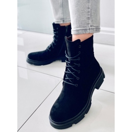 BM Trabajadores con cordones Turner Black negro 4