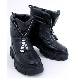 PA1 Botas de nieve mujer Wells Black negro 5