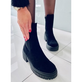 Botines Chelsea con parte superior alta Colbie Black negro 2