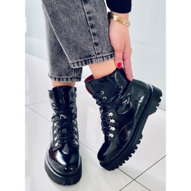 PA1 Botas Kari Black con cordones negro 2