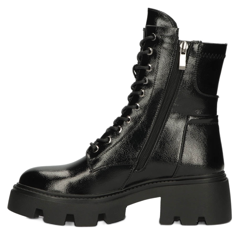 Botas de aislamiento brillante de las mujeres Filippo DBT4095 Negro 2