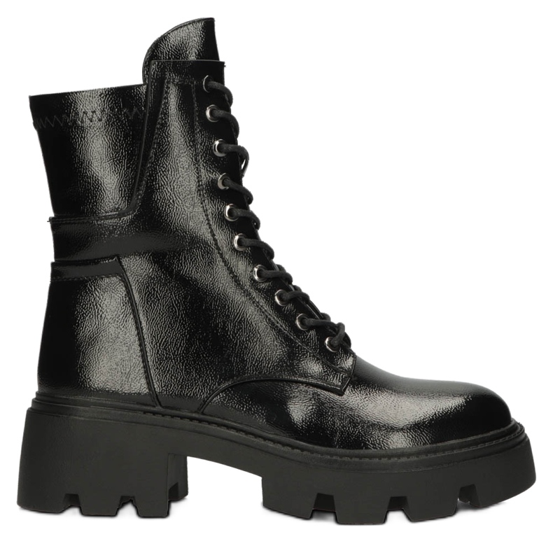 Botas de aislamiento brillante de las mujeres Filippo DBT4095 Negro 1