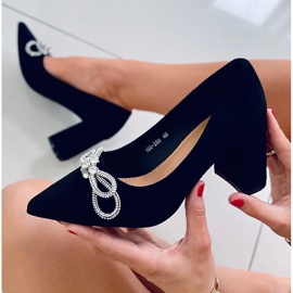 PA1 Zapatos de tacón con cuentas Debra Black negro 5