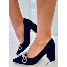 PA1 Zapatos de tacón con cuentas Debra Black negro 4