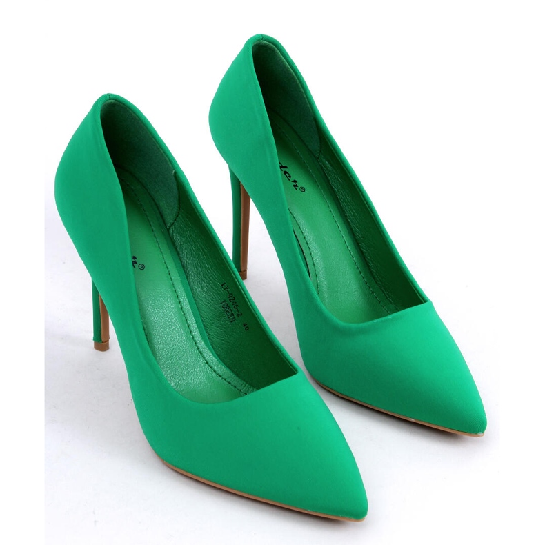 PA1 Tacones de mujer Cynthia Green verde 1