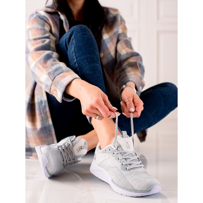 Evento Calzado deportivo con cordones gris 1 Evento Calzado deportivo con cordones gris 1