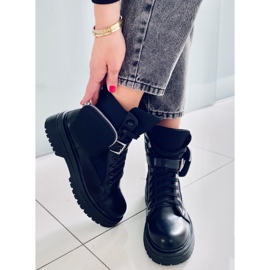 PA1 Botas militares con bolsa Baku Black negro 4