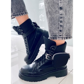 PA1 Botas militares con bolsa Baku Black negro 5