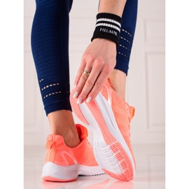 TRENDI Calzado Deportivo Textil naranja 2