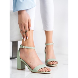 Goodin Sandalias de tacón Kalsic verde 2