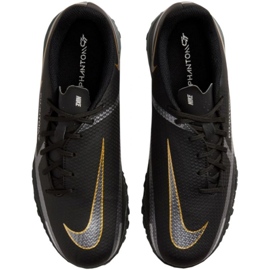 Nike Phantom GT2 Academy Tf Jr DC0817 007 zapatos de fútbol negro negro 1