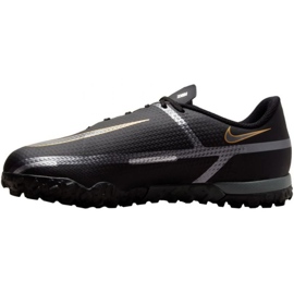 Nike Phantom GT2 Academy Tf Jr DC0817 007 zapatos de fútbol negro negro 2