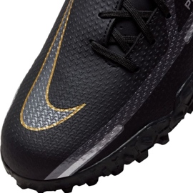 Nike Phantom GT2 Academy Tf Jr DC0817 007 zapatos de fútbol negro negro 3