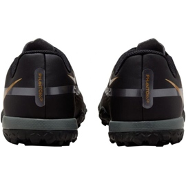 Nike Phantom GT2 Academy Tf Jr DC0817 007 zapatos de fútbol negro negro 5
