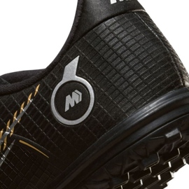 Nike Mercurial Vapor 14 Academy Tf Jr DJ2863 007 zapatos de fútbol negro negro 5