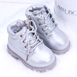 PA1 Botas Dexter Trappers con aislamiento plateado para niños plata plata 1 PA1 Botas Dexter Trappers con aislamiento plateado para niños plata plata 1