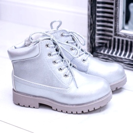 PA1 Botas Dexter Trappers con aislamiento plateado para niños plata plata 3 PA1 Botas Dexter Trappers con aislamiento plateado para niños plata plata 3