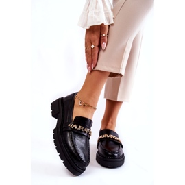 Mocasines Piel Letras La.Fi 210001B-PU Negro 1