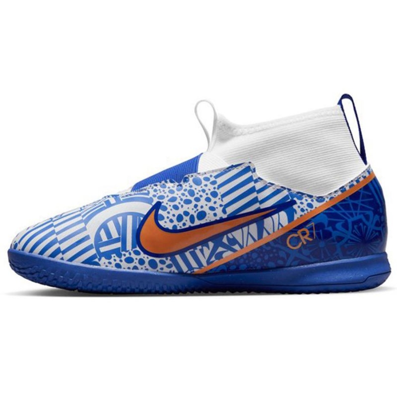 Nike Mercurial Zoom Superfly 9 Academy CR7 Ic Jr DQ5328 182 zapatos de fútbol azul azul 1