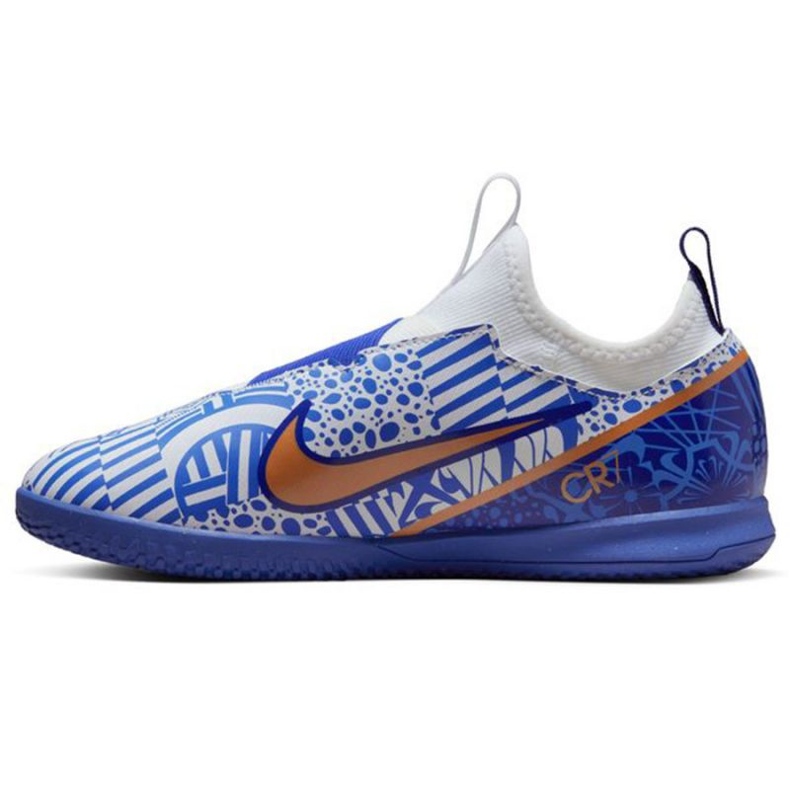 Nike Zoom Mercurial Vapor 15 Academy CR7 Ic Jr DV8189 182 zapatos de fútbol azul azul 1 Nike Zoom Mercurial Vapor 15 Academy CR7 Ic Jr DV8189 182 zapatos de fútbol azul azul 1